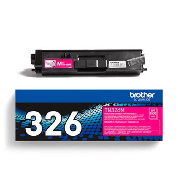 Brother TN 326M Magenta 3500 sidor Toner