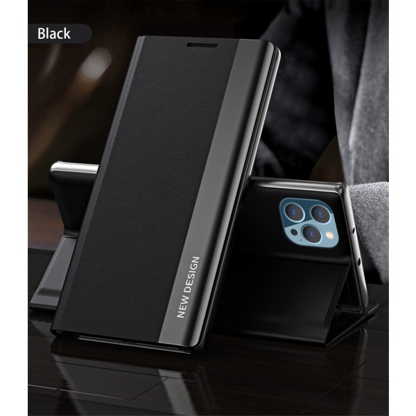 Magnetisk flipfodral för iphon 14 plus blå blå
