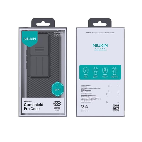 NILLKIN CAMSHIELD PRO XIAOMI 14T svart svart