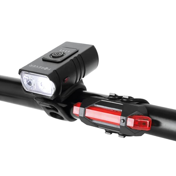 Cykelbelysningsset Active BLG-200 Forever Outdoor svart