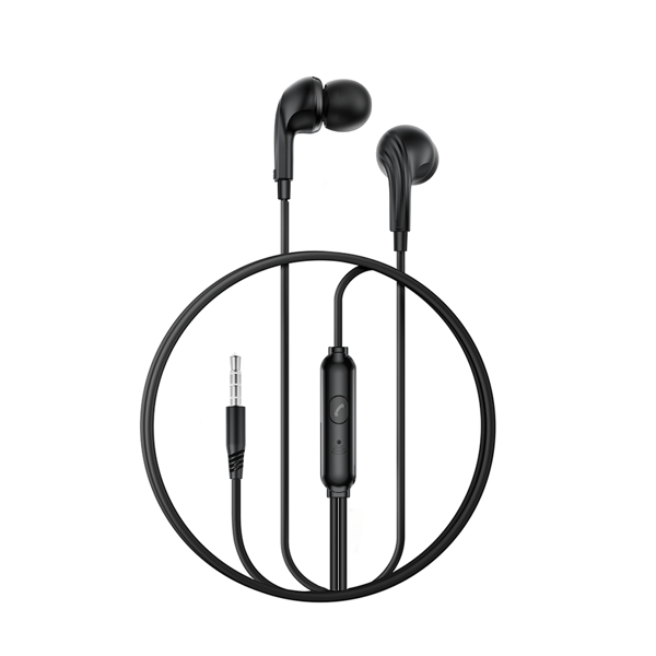 XO trådbundna hörlurar EP86 jack 3,5mm svart