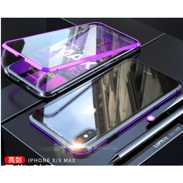 Sekretess magnetfodral för iphone 13 pro max lila lila