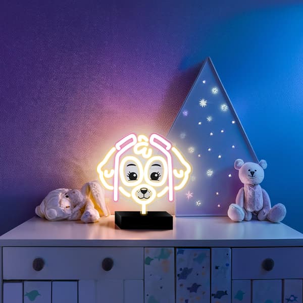 Neon LED på ställ Paw Patrol - Skye OW-120546