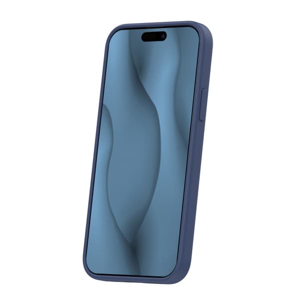 Tunt silikon Mag-skal för iPhone 12 / 12 Pro 6,1\" mörkblå