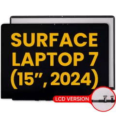 LCD-enhet med digitizer för Microsoft Surface Laptop 7 15\" (renoverad) (LCD-version) (svart) svart