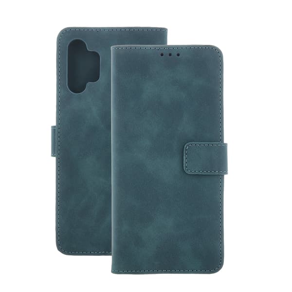 Smart Velvet fodral för iPhone 16e / 17e mörkgrön