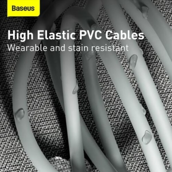 2m baseus kabel vit