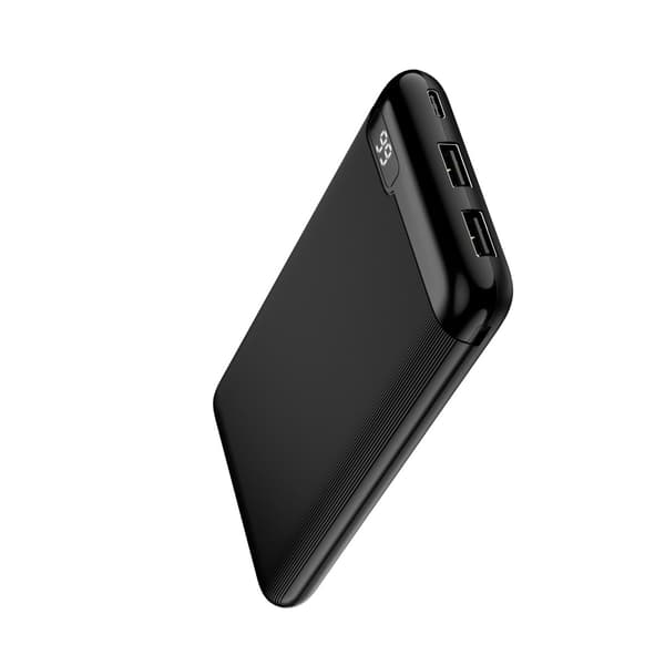 Setty powerbank 10000 mAh LCD SPBL-10 svart svart