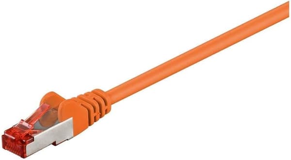 Goobay CAT 6 S/FTP CU 1m Orange orange