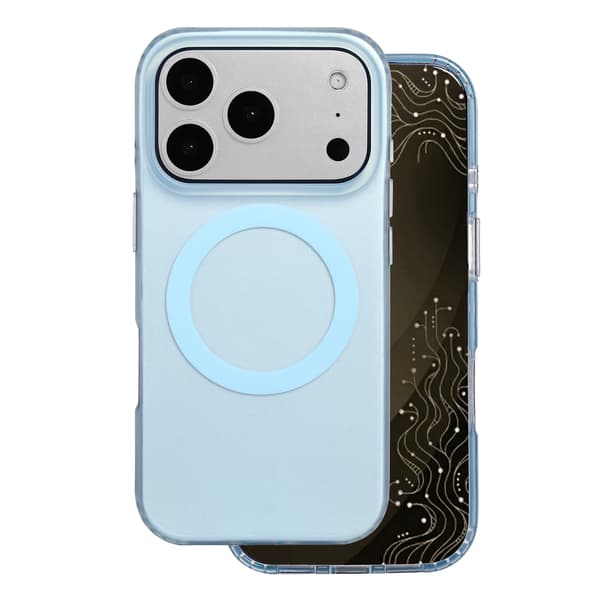 Tecto Shield Mistiq Mag-fodral för iPhone 17 Pro / 18 Pro blå blå
