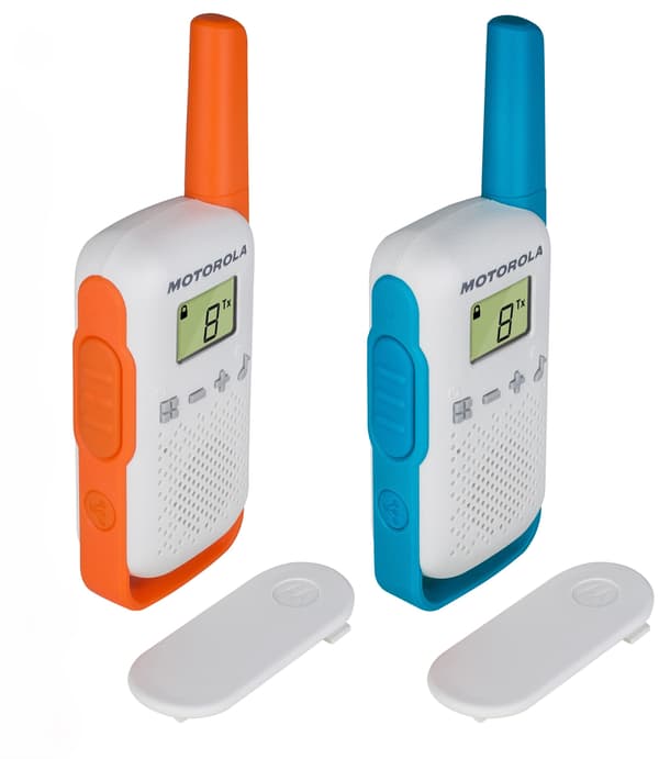 Motorola T42 gummy twin-pack transparent