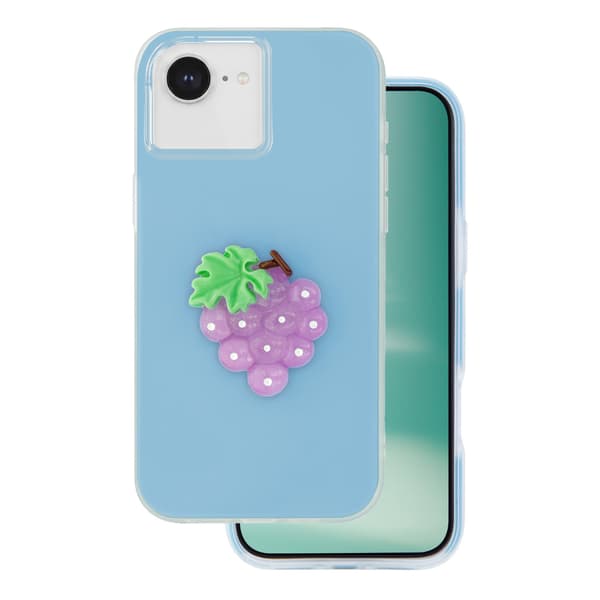 Fruit 2in1 fodral för iPhone 16e / 17e blå blå