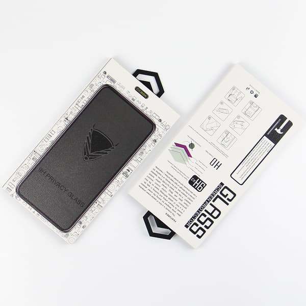 Härdat glas OG Premium Privacy för iPhone 12 / 12 Pro