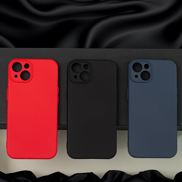 Silikon Mobilskal för IPhone 16 plus - röd röd