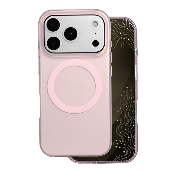 Tecto Shield Mistiq Mag skal för iPhone 17 Pro / 18 Pro rosa rosa