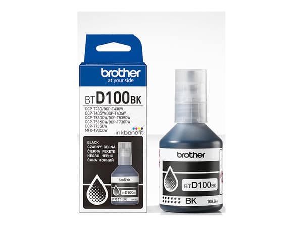 Brother BTD100BK svart 7500 sidor Bläkrefill