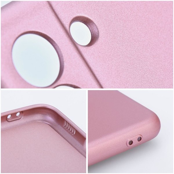 METALLIC Fodral för IPHONE 14 PRO rosa rosa