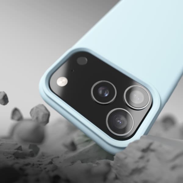 Etteri Silikon Mag-skal för iPhone 17 Pro / 18 Pro ljusblå