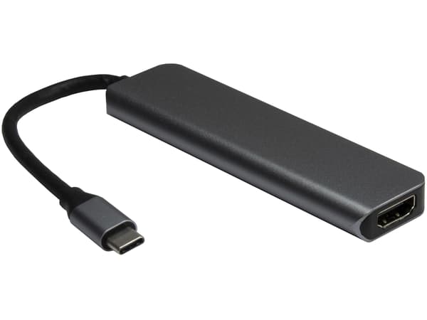 Argus H-469-01 Hub 5-portars USB-C