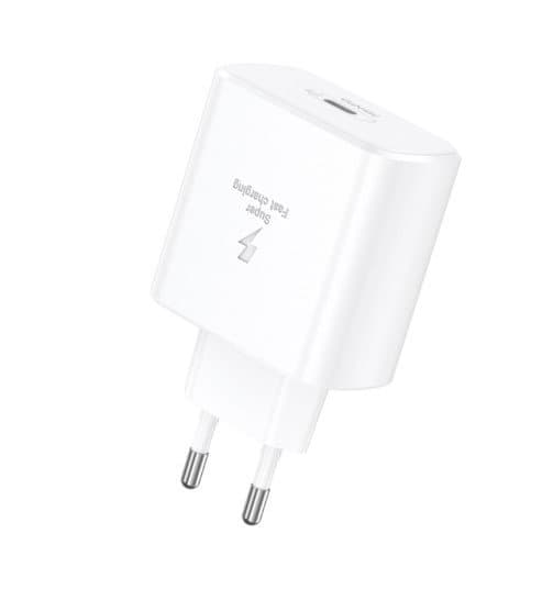45W batteriladdare + med kabel – Vit vit