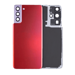 Baksidesglas med kameralins för Samsung Galaxy S21 Plus (Service Pack) (Phantom Red)