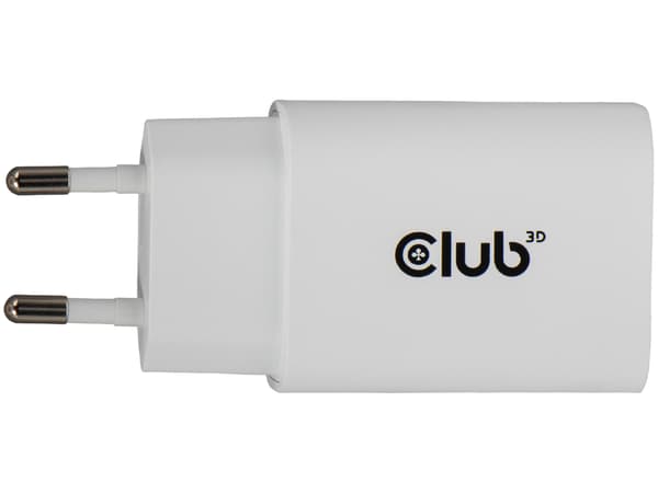 Club 3D CAC-3020 30Watt Strömforsyningsadapter vit 2 st. vit