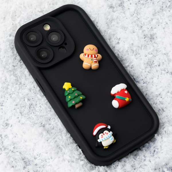 Ultra Trendy 3D-skal för iPhone 12 Jul svart