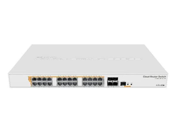 MikroTik Cloud Router Switch CRS328-24P-4S RM Switch 28-porte Gigabit PoE+