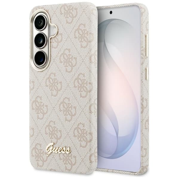 Guess skal 4G Script MagSafe för Samsung Galaxy S26 rosa