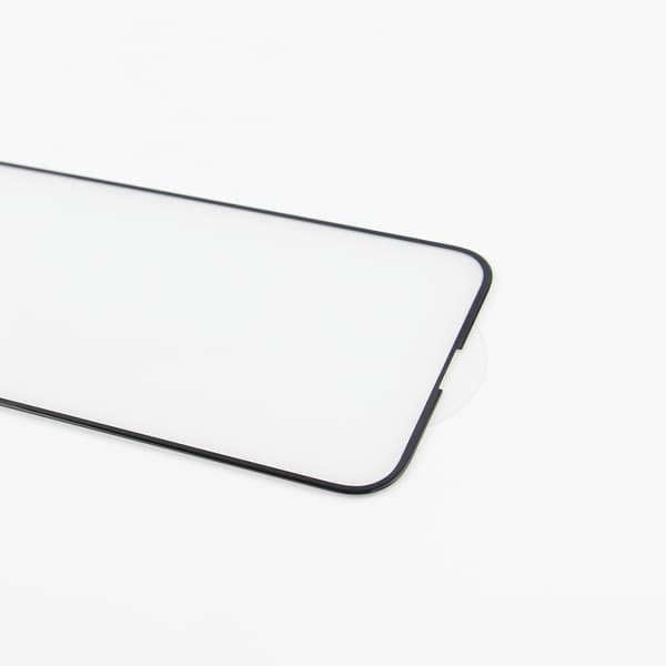 Härdat glas 5D för iPhone 15 Pro 6,1\" svart ram