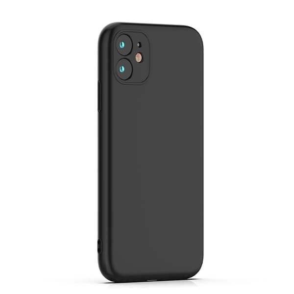 Silikonskal för iPhone 17 Pro – Svart