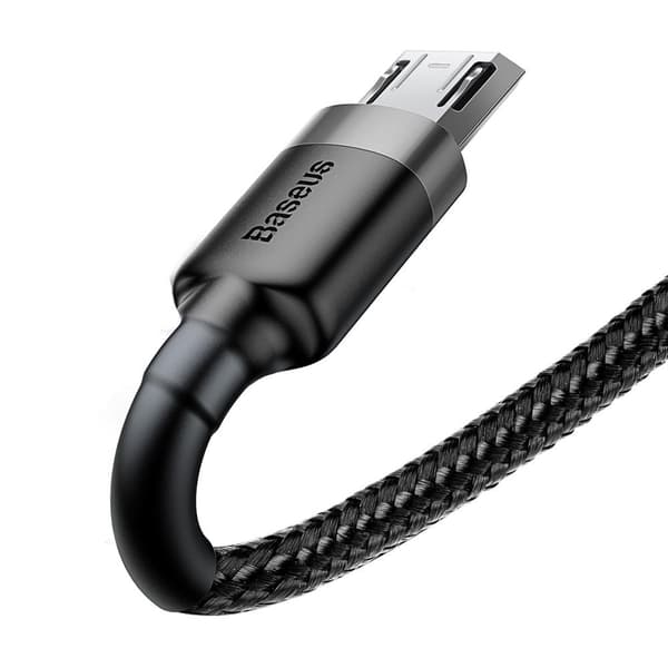 Baseus kabel Cafule USB - microUSB 2,0 m 1,5A grå-svart