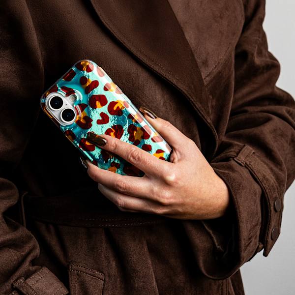 Djurtrycksfodral för iPhone 16 Pro 6,3\" Crazy Cheetah