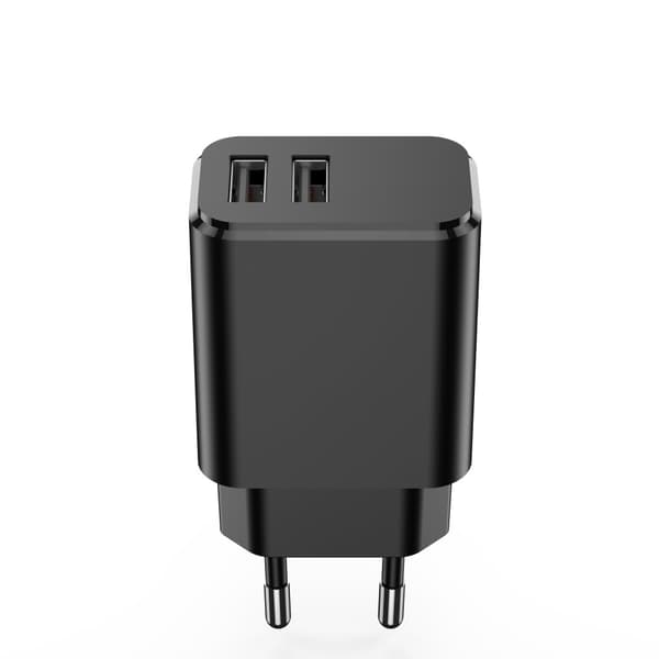 Setty laddare 2x USB 3A svart