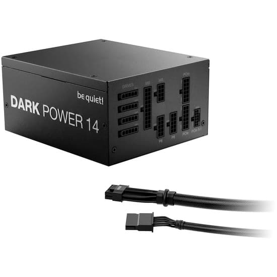 be quiet! Dark Power 14 1000Watt 80 PLUS Titanium grå