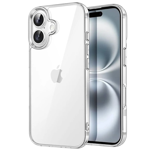 Silikonskal för iPhone 17 transparent