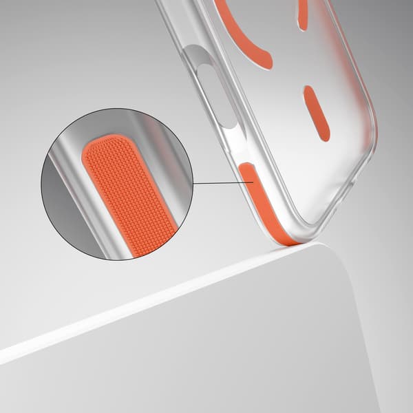 Etteri Icy Mag skal för iPhone 17 Pro Max / 18 Pro Max orange orange