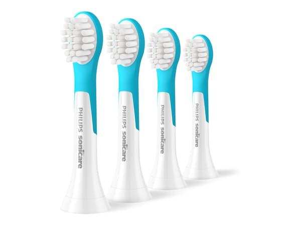 Philips Sonicare för Kids HX6034 Extra tandborsthuvud 4 Blå vit vit
