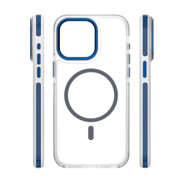Etteri Icy Mag skal för iPhone 15 Pro blå blå