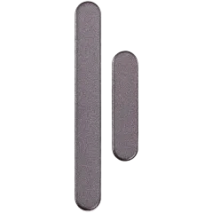 Hårda knappar (ström/volym) för Samsung Galaxy S24 FE 5G (Premium) (Grafit) svart