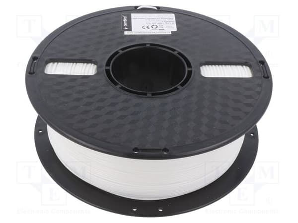 Gembird PLA-filament 1.75mm vit 3DP-PLA1.75-01-W