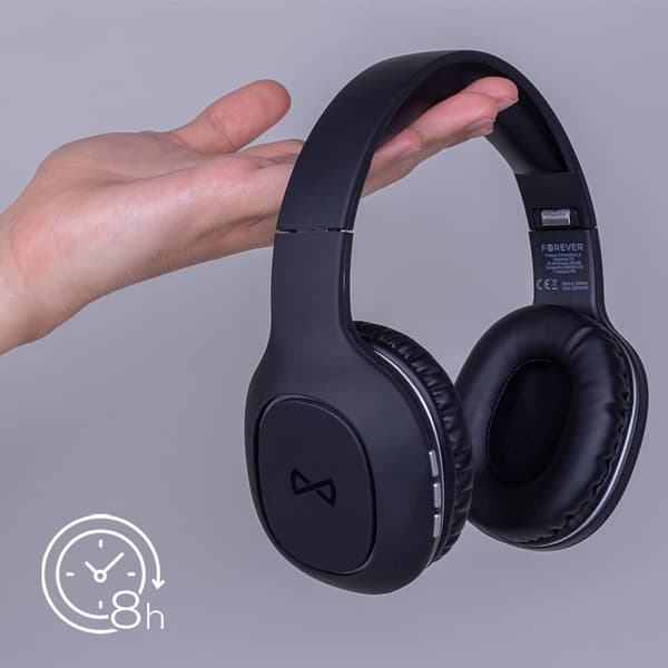 Forever trådlöst headset BTH-505 on-ear svart