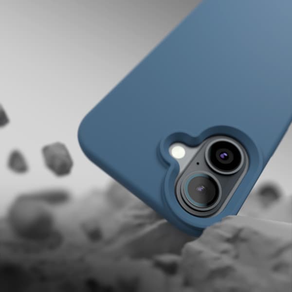 Etteri Silikon Mag-skal till iPhone 17 mörkblå