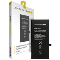 Ersättningsbatteri för iPhone 11 (AmpSentrix Pro)