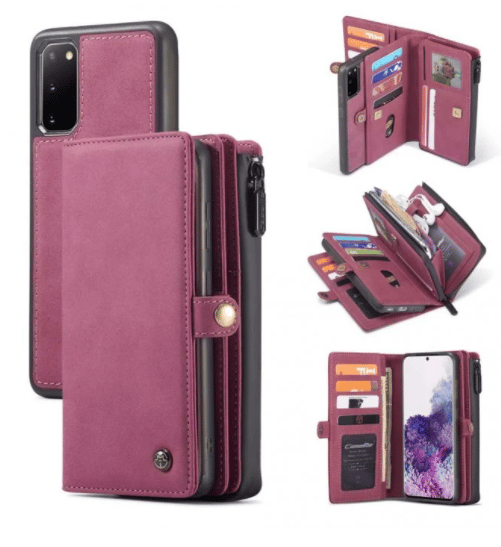 Caseme 0018 för iphone 12/12 pro winröd röd