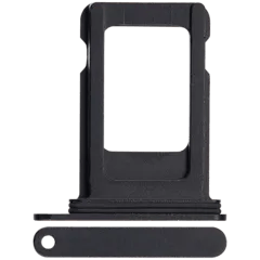 Enkel SIM-kortshållare för iPhone 16e / 17e (svart)
