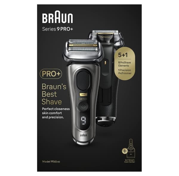 Braun Series 9 Pro+ 9565cc System wet & dry graphite Shaver svart