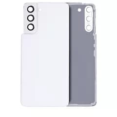 Baksidesglas med kameralins för Samsung Galaxy S21 5G (Service Pack) (Phantom White) vit