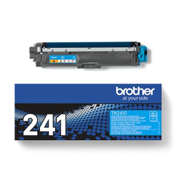 Brother TN 241C Cyan 1400 sidor Toner