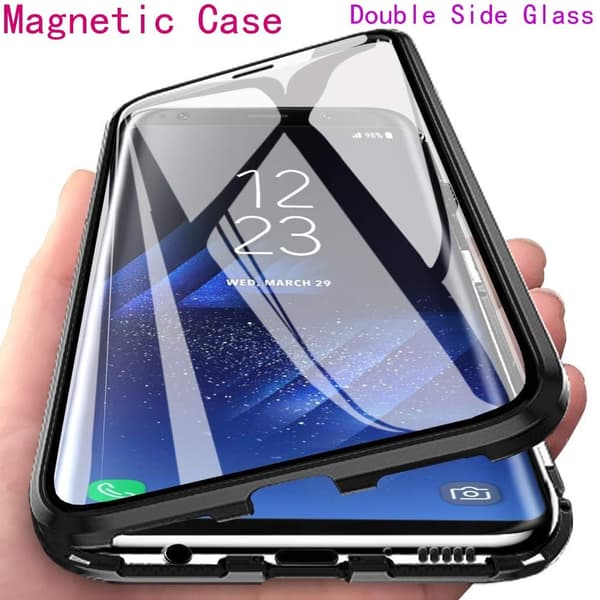 dubbelfodral för Samsung S21|svart